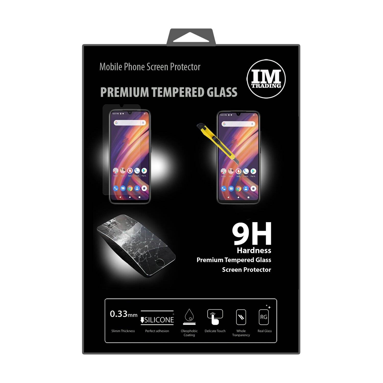 Schutzglas 9H kompatibel mit LENOVO A6 NOTE Displayschutzfolie Schutzfolie Passgenau Glas