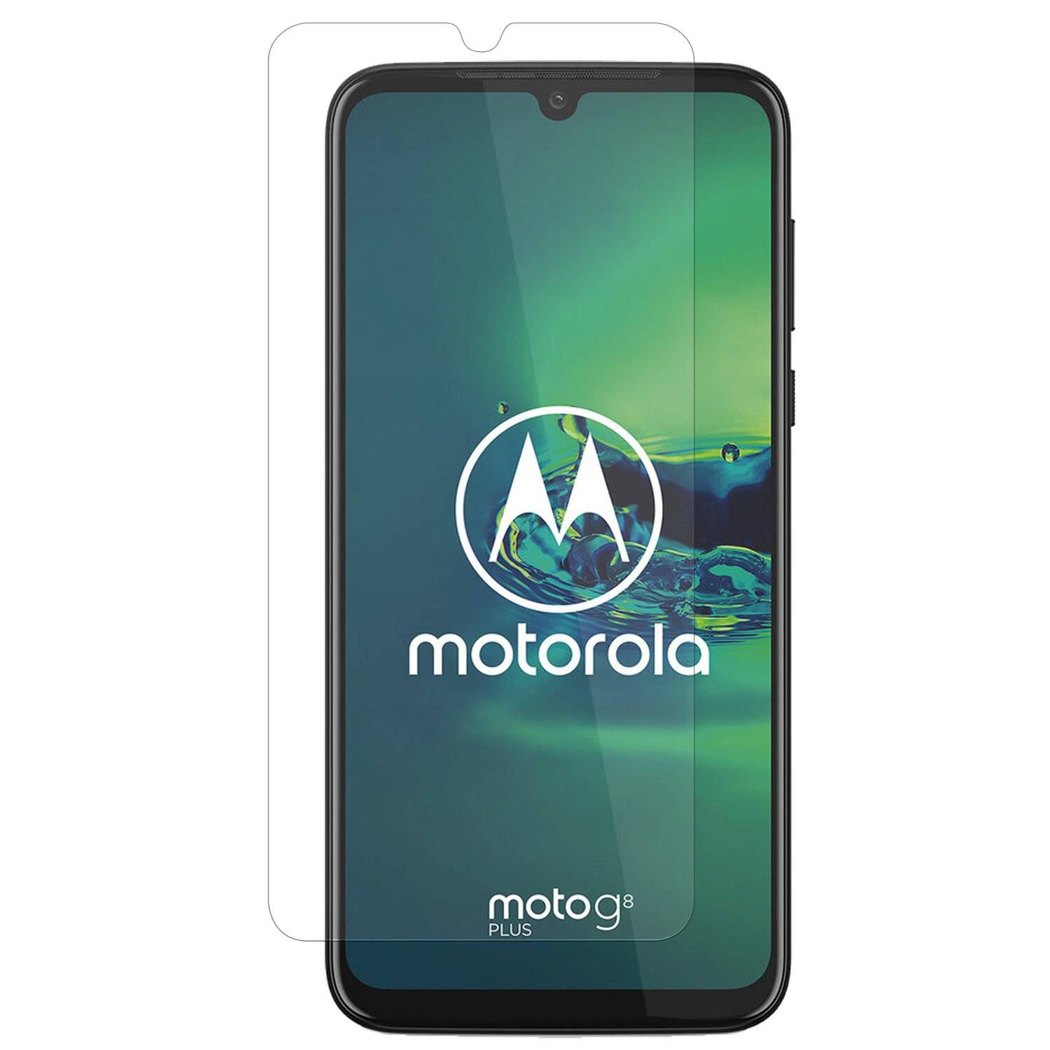 3X Schutz Schutz Glas 9H Tempered Glass Display Schutz Folie Display Glas Screen Protector Motorola Moto G8 Plus