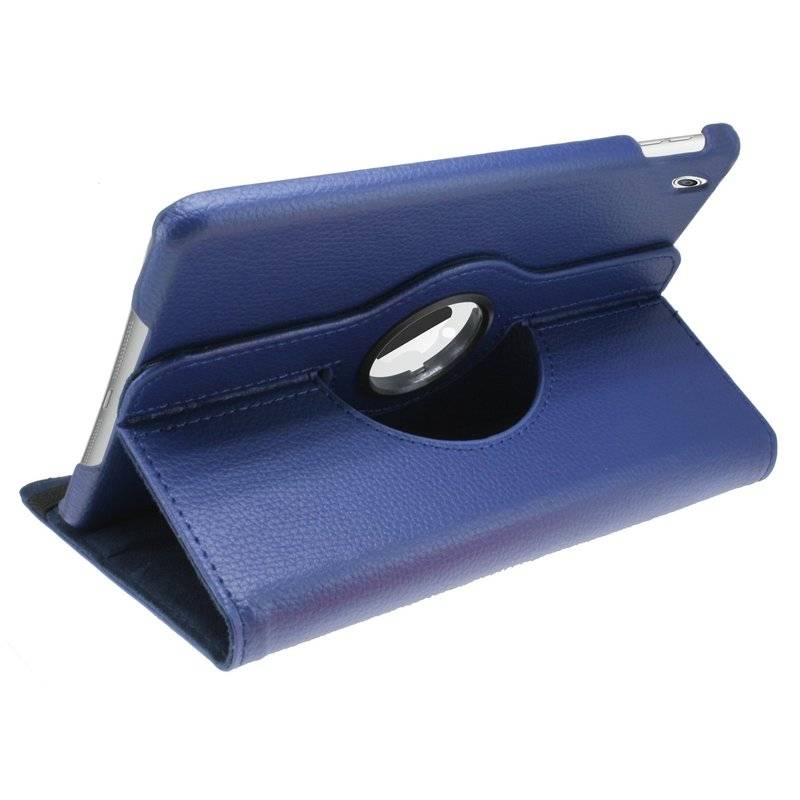 360 Schutz Tablet Cover Apple iPad (2019) 10.2 Zoll Tasche Hülle Tabletschale Bumper Case Etui Rotierbar Ständer Blau