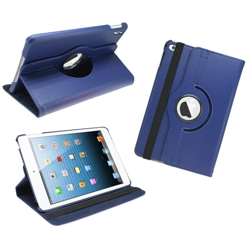360 Schutz Tablet Cover Apple iPad Air (2019) 10.5" Tasche Hülle Tabletschale Bumper Case Etui Rotierbar Ständer Blau