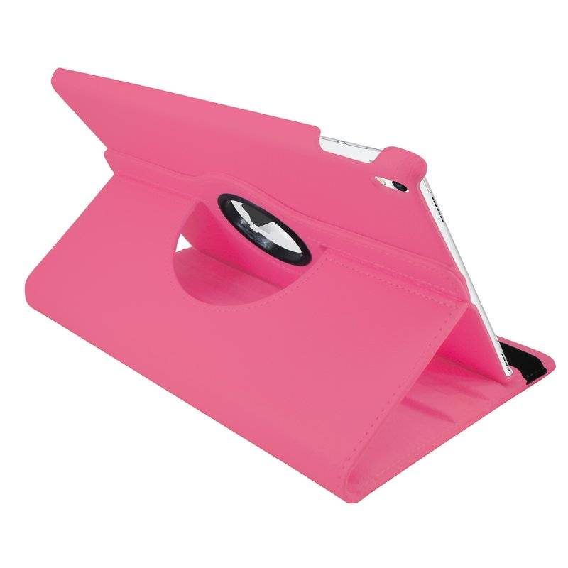 360 Schutz Tablet Cover Apple iPad Air 2019 10.5" Tasche Hülle Tabletschale Bumper Case Etui Rotierbar mit Ständer Pink