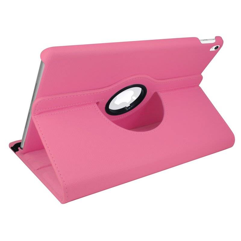 360 Schutz Tablet Cover Apple iPad Air 2019 10.5" Tasche Hülle Tabletschale Bumper Case Etui Rotierbar mit Ständer Pink