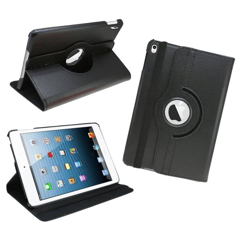 360 Schutz Tablet Cover Apple iPad Air 2019 10.5" Tasche Hülle Tabletschale Bumper Case Etui Rotierbar Ständer Schwarz