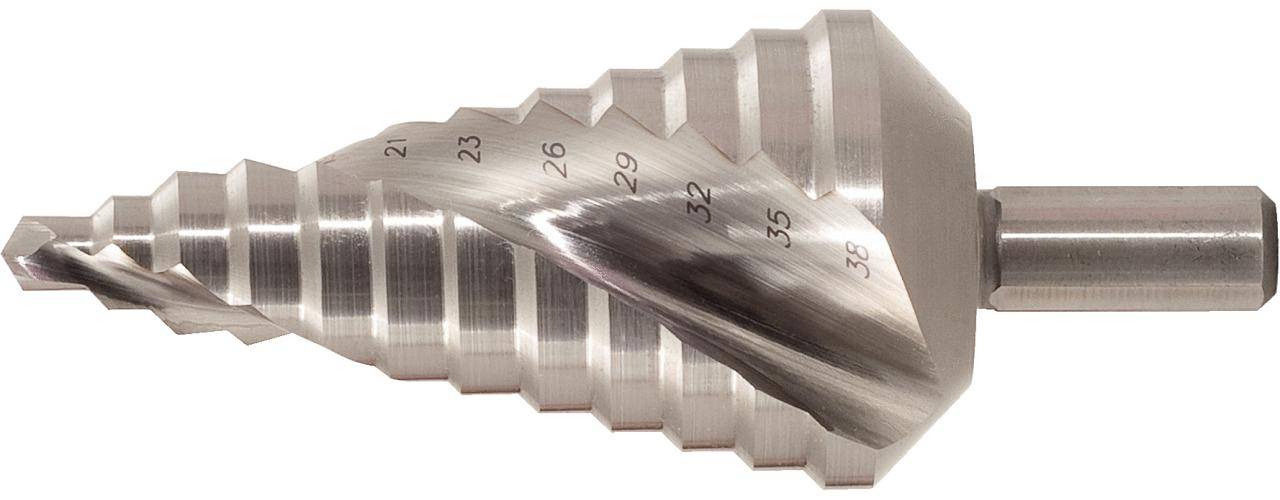 KS TOOLS HSS Co 5 Stufenbohrer, 6-26,8mm, 8 Stufen