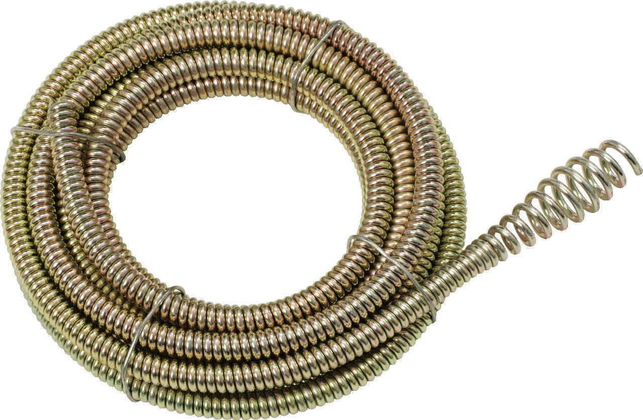 KS TOOLS Ersatzspiralen für Rohrreinigungsgerät, Ø 6mm, 4,5m lang