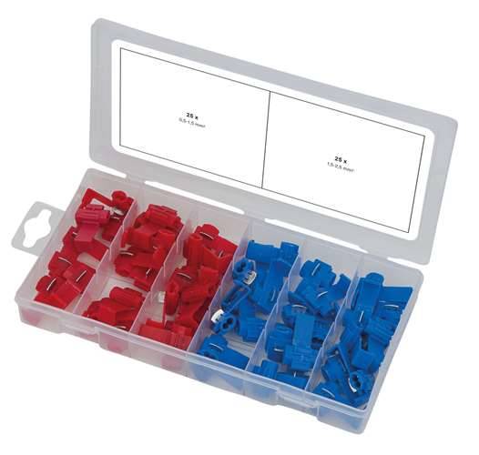 KS Tools 970.0570 Sortiment Abzweigverbinder, 50-tlg.