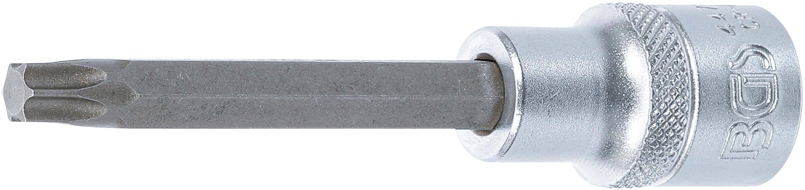 BGS technic Bit-Einsatz | Lnge 100 mm | Antrieb Innenvierkant 12,5 mm