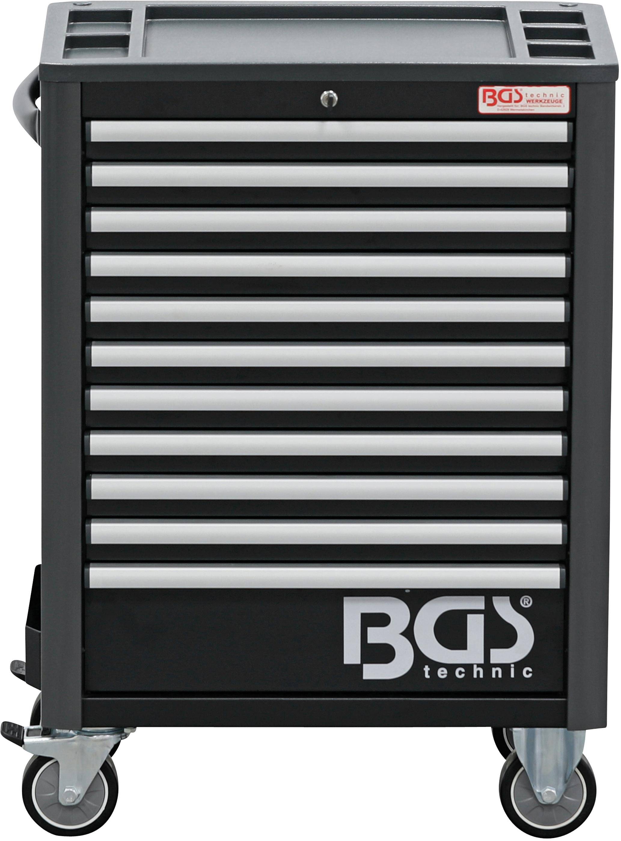 BGS technic Werkstattwagen | 11 Schubladen | leer