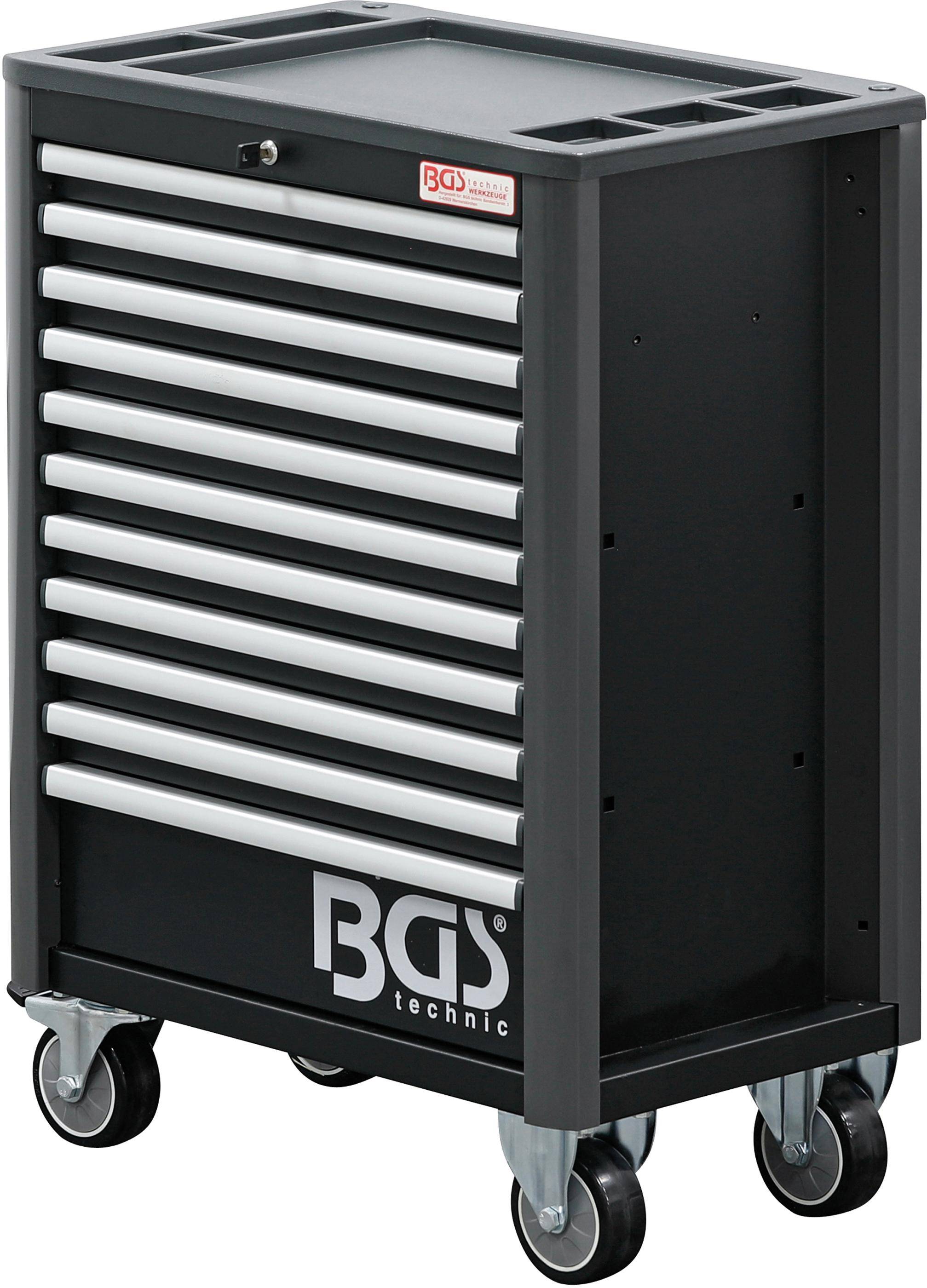 BGS technic Werkstattwagen | 11 Schubladen | leer