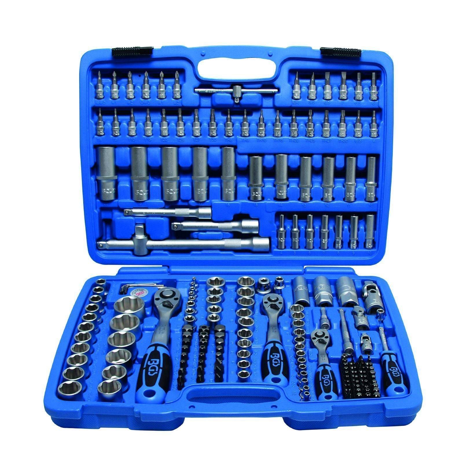 BGS 192tlg. Steckschlüssel-Satz 6,3 (1/4) + 10 (3/8) + 12,5 (1/2) - 2292