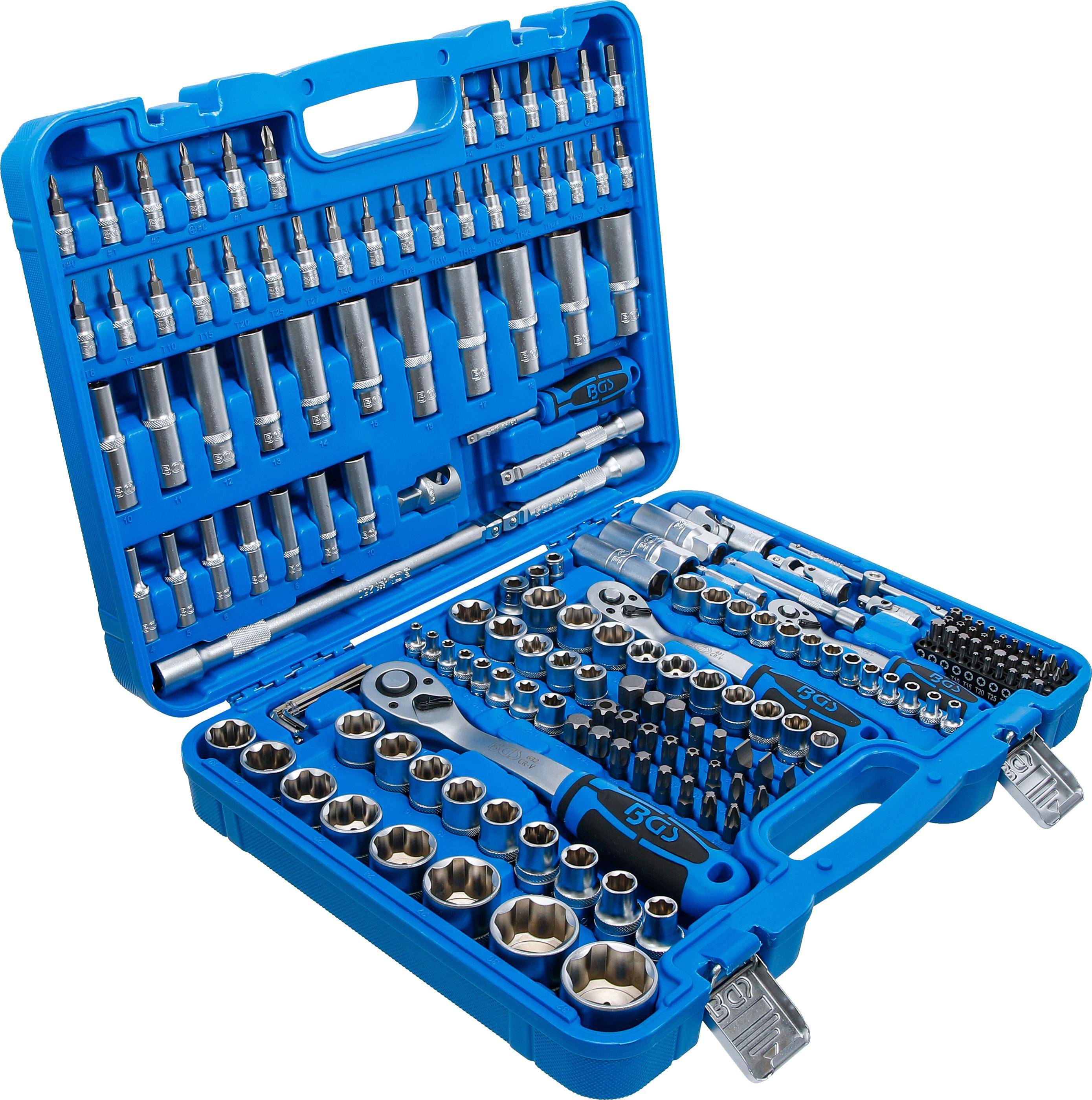 BGS technic Steckschlssel-Satz Wellenprofil | Antrieb 6,3 mm (1/4") /