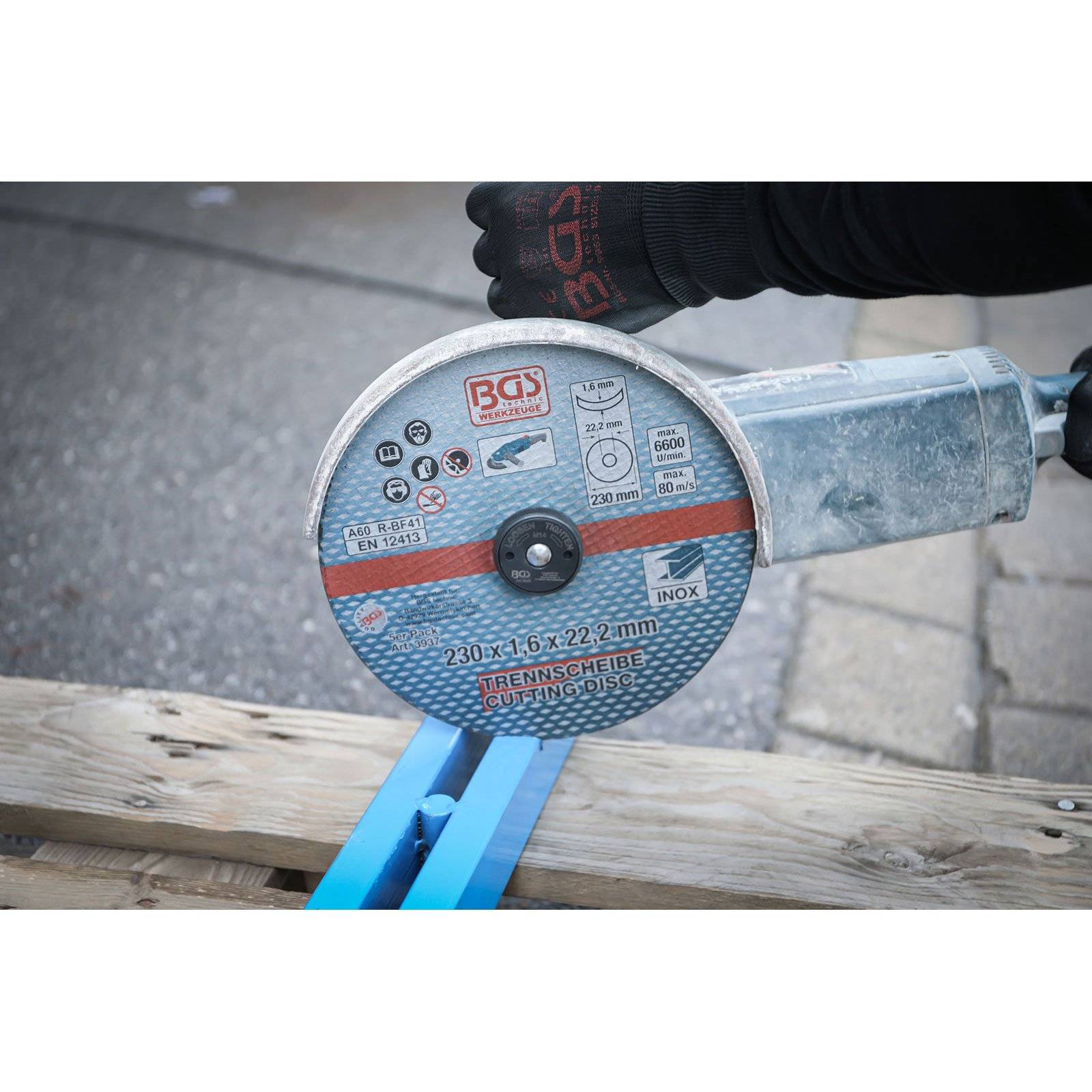 BGS Schnellspannmutter für Winkelschleifer M14 - 9549