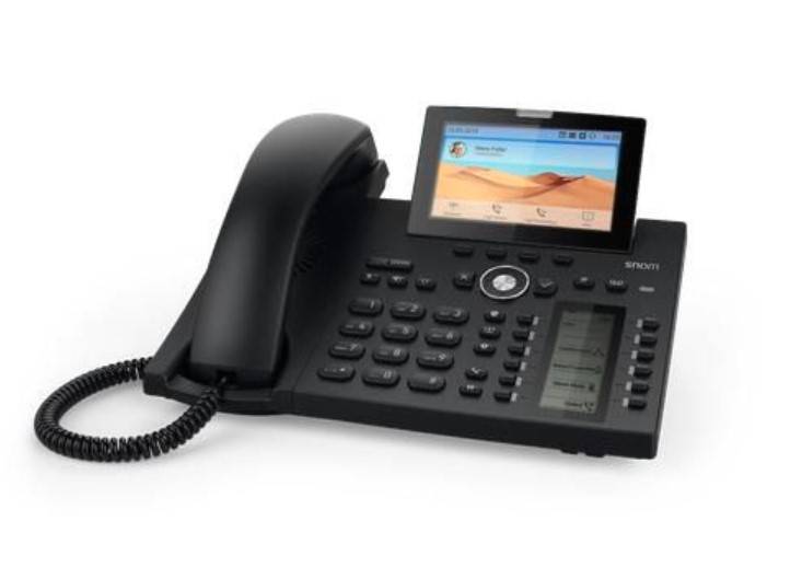 snom D385 - VoIP-Telefon - mit Bluetooth-Schnittstelle