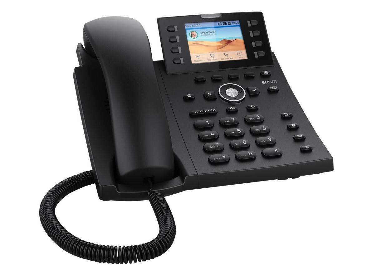 snom D335 - VoIP-Telefon - dreiweg Anruffunktion