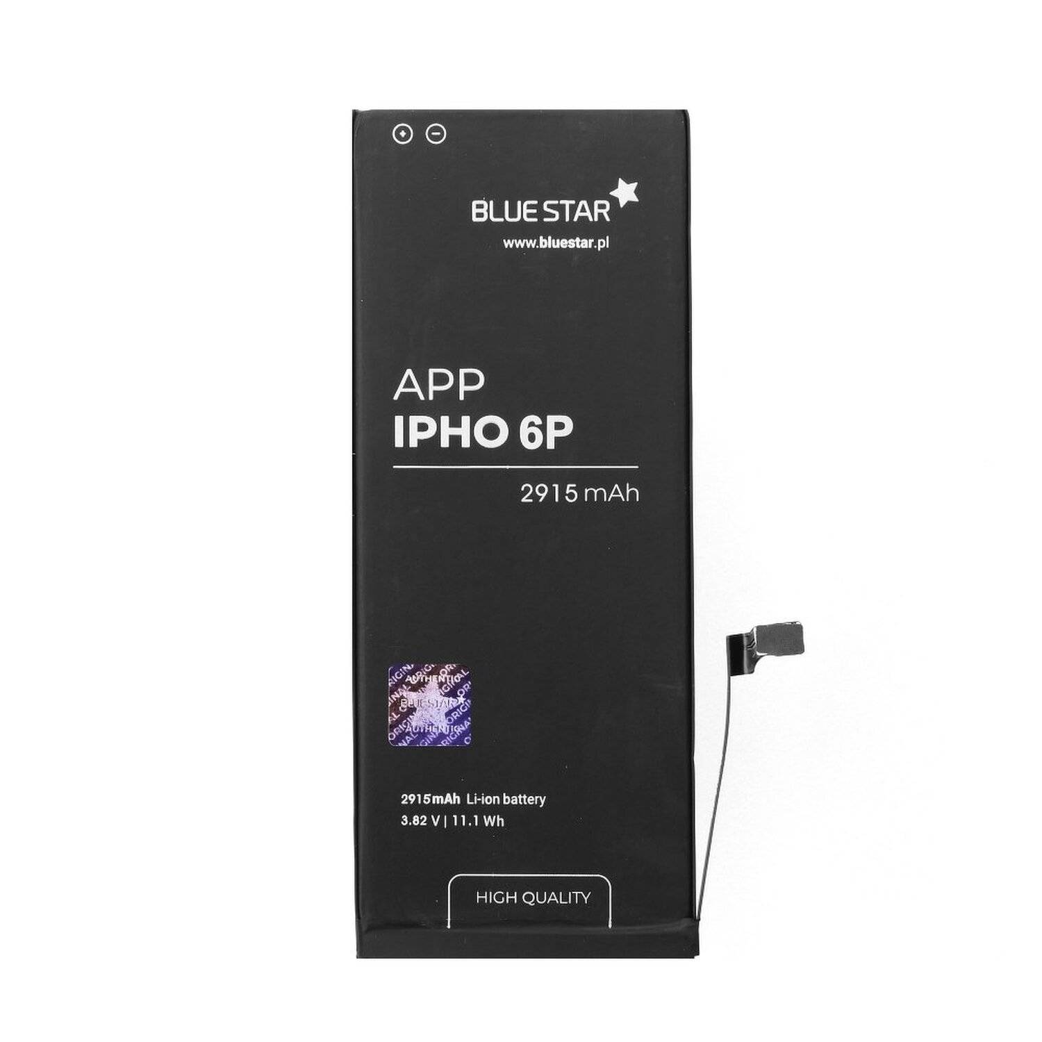 Akku Ersatz kompatibel mit iPhone 6 Plus 2915 mAh Austausch Batterie Handy Accu APN 616-0765 PREMIUM