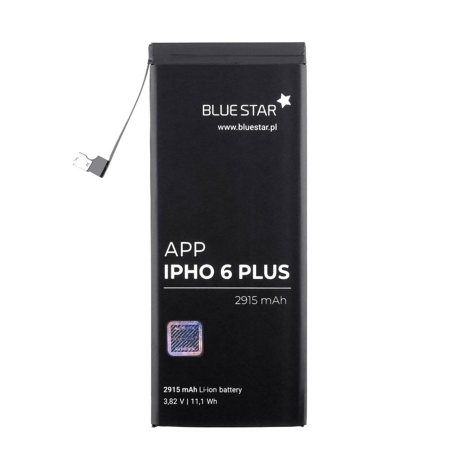Akku Ersatz kompatibel mit iPhone 6 Plus 2915 mAh Austausch Batterie Handy Accu APN 616-0765