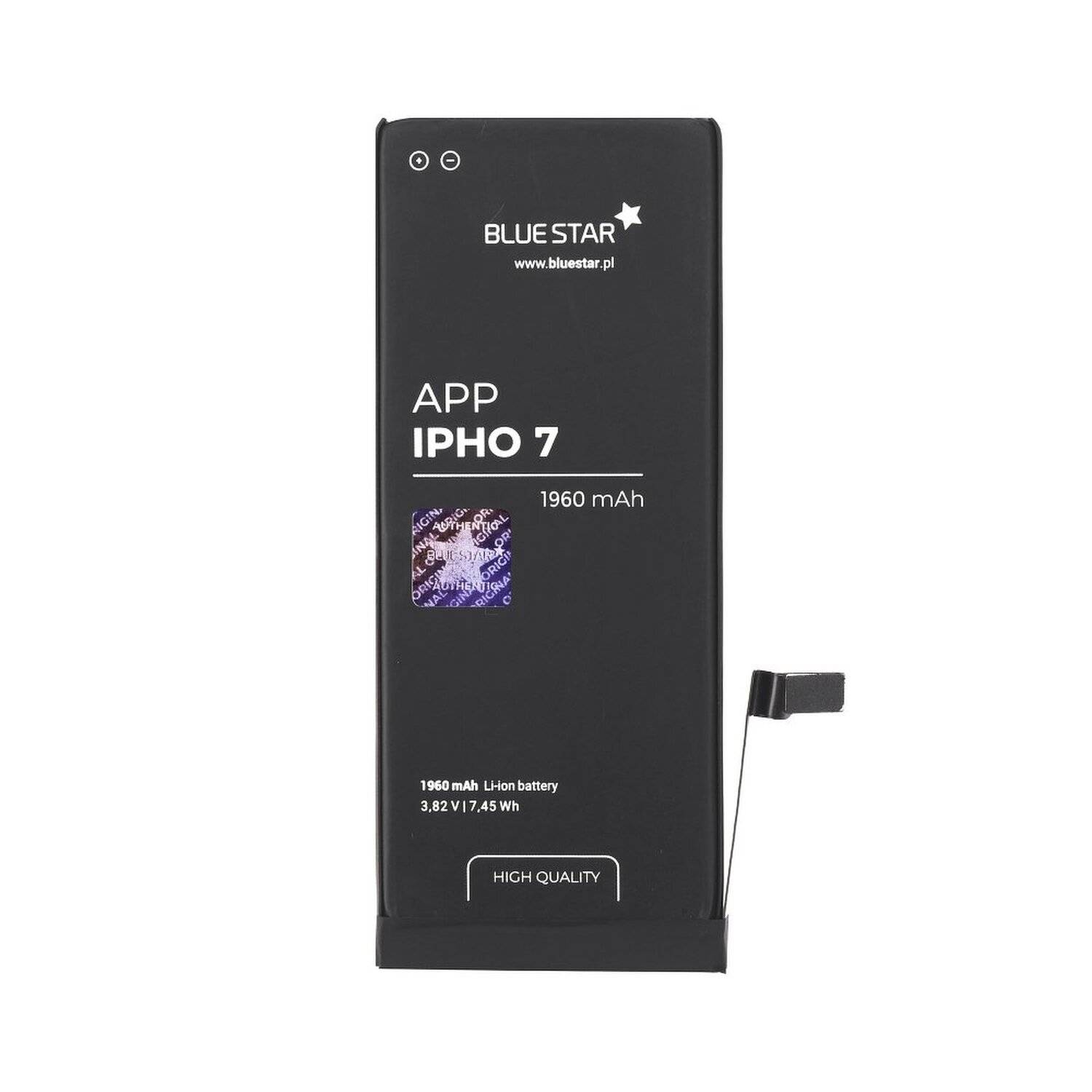 Akku Ersatz kompatibel mit iPhone 7 1960 mAh Austausch Batterie Handy Accu APN 616-00255