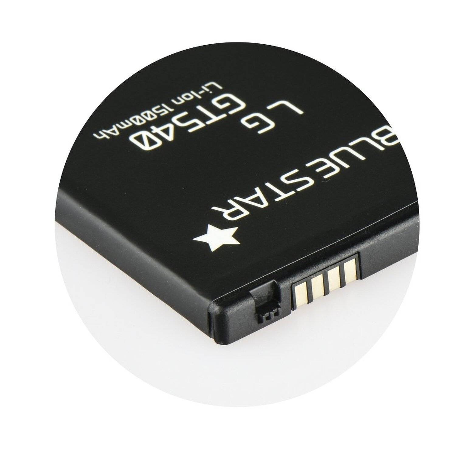 Akku Ersatz kompatibel mit LG GT540 / GM750 1500 mAh Austausch Batterie Accu BT-LGIP400N 3,7V