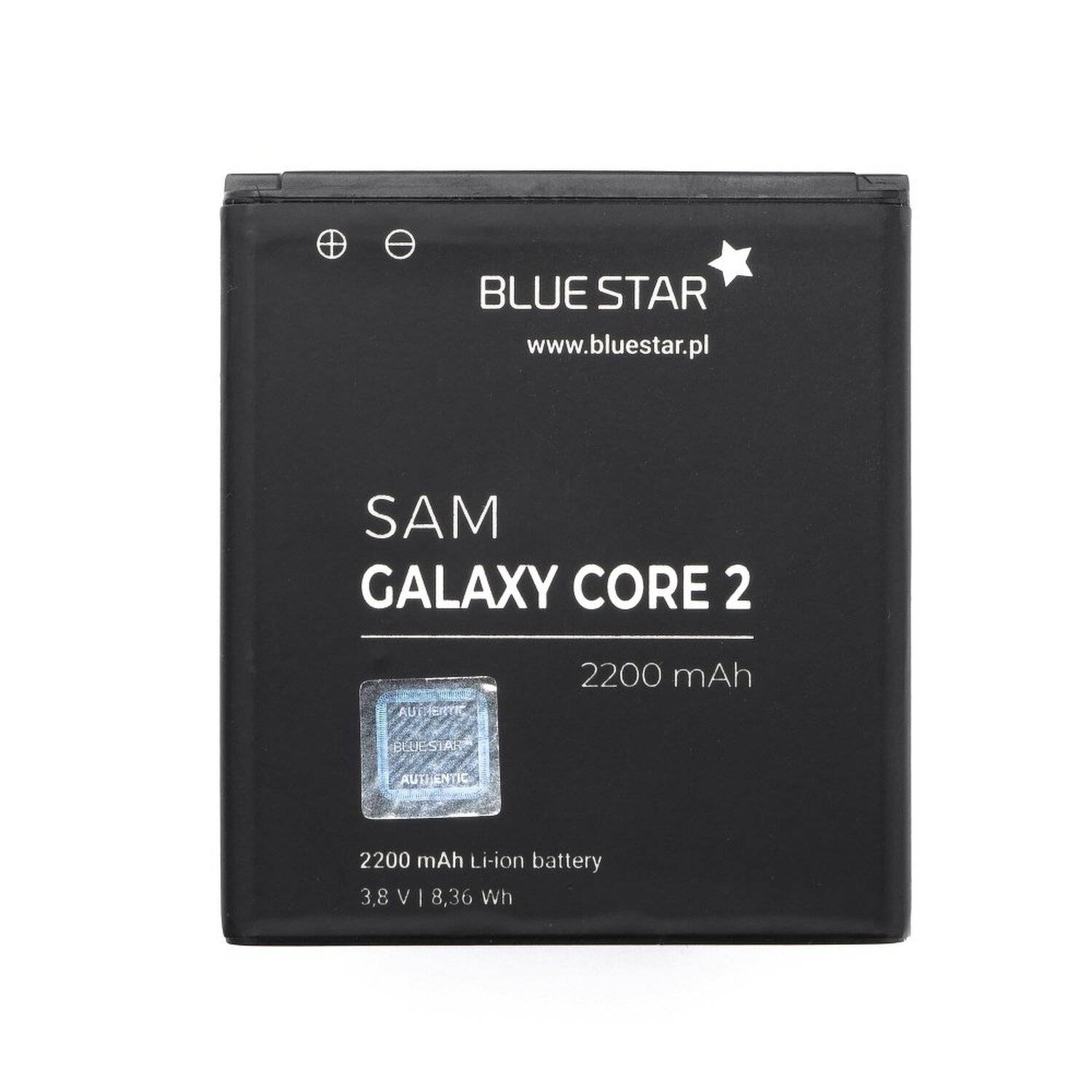 Akku Ersatz kompatibel mit Samsung G355 Galaxy Core 2 2200mAh Austausch Batterie EB-535157LU