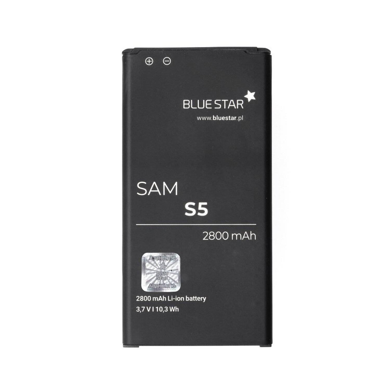 Akku Ersatz kompatibel mit Samsung Galaxy S5 2800 mAh SM-G900 Austausch Batterie Accu EB-BG900BBC