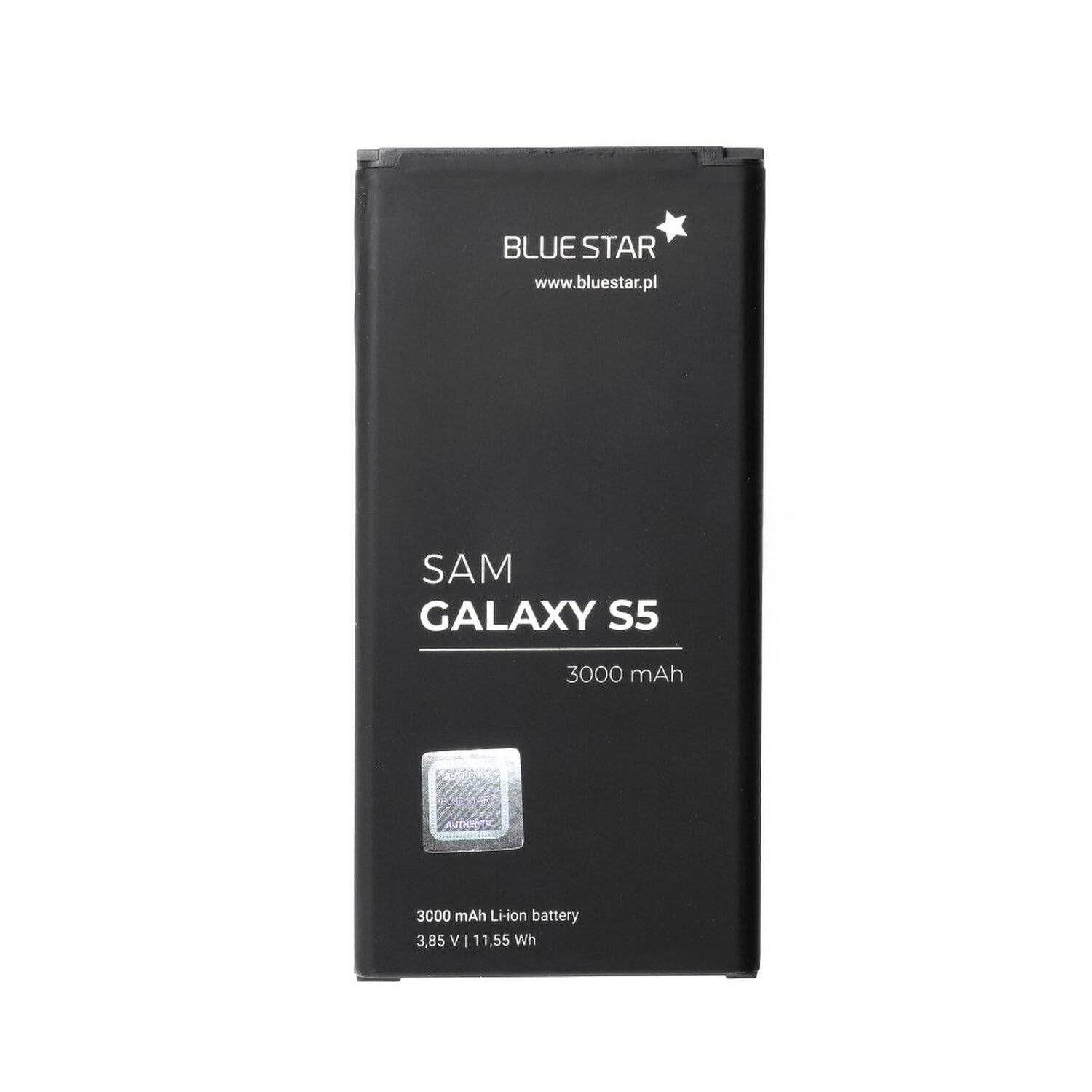 Akku Ersatz kompatibel mit Samsung Galaxy S5 3000 mAh SM-G900 Austausch Batterie Accu EB-BG900BBC