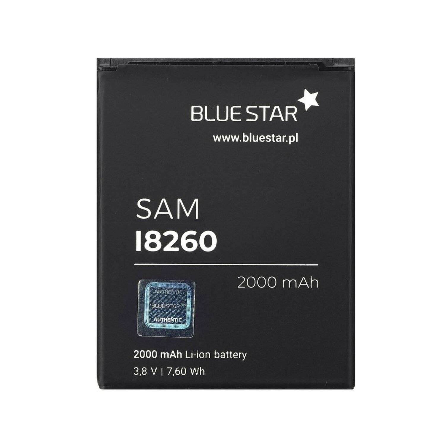 Akku Ersatz kompatibel mit Samsung I8260 Galaxy Core 2000 mAh Austausch Batterie B150AE