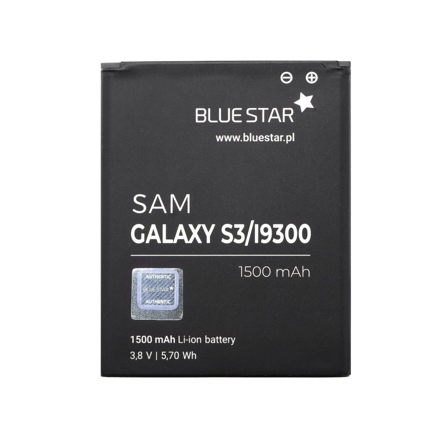 Akku Ersatz kompatibel mit Samsung I9300 Galaxy S3 1500 mAh Austausch Batterie Accu EB-L1G6LLU, EB-L1G6LLUC