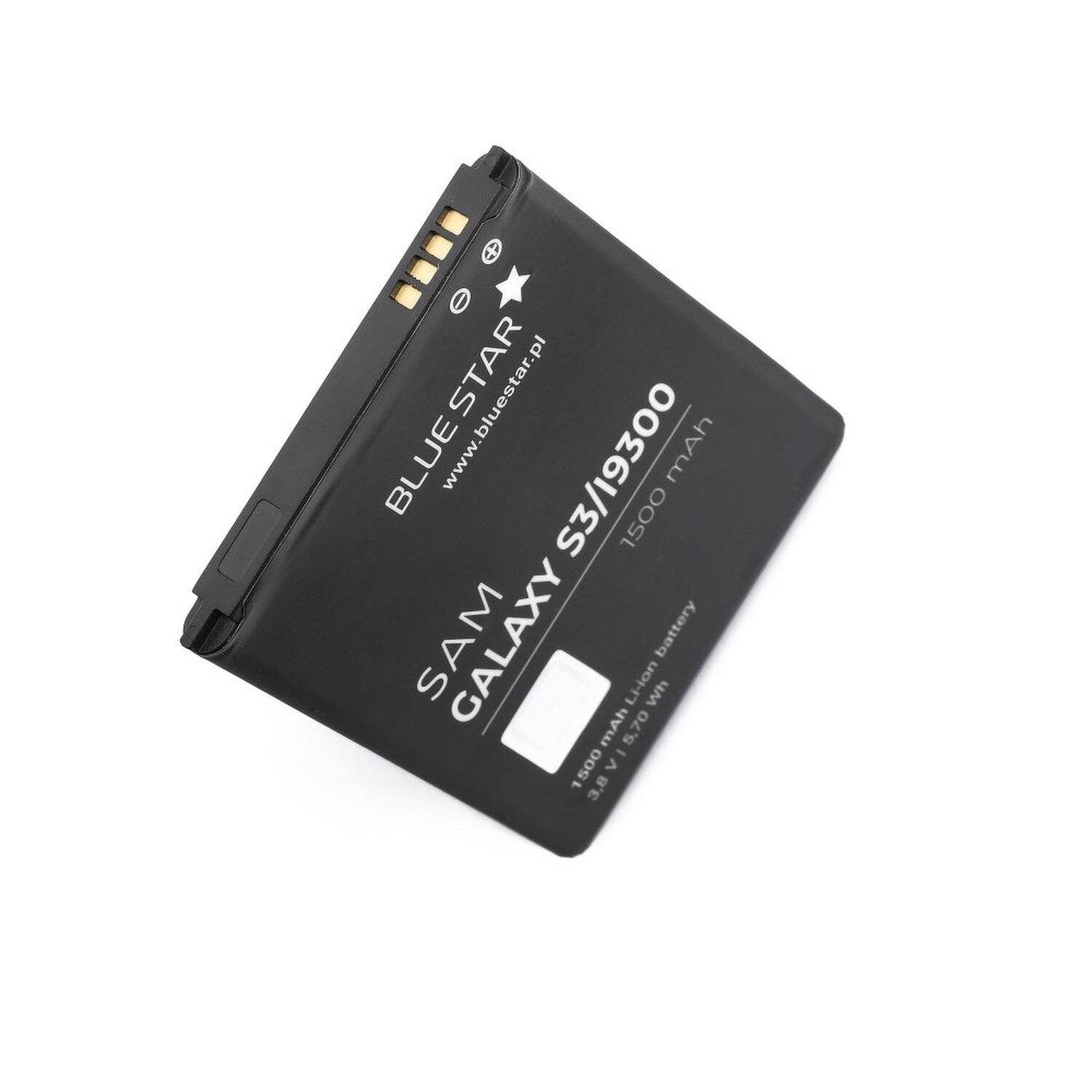 Akku Ersatz kompatibel mit Samsung I9300 Galaxy S3 1500 mAh Austausch Batterie Accu EB-L1G6LLU, EB-L1G6LLUC