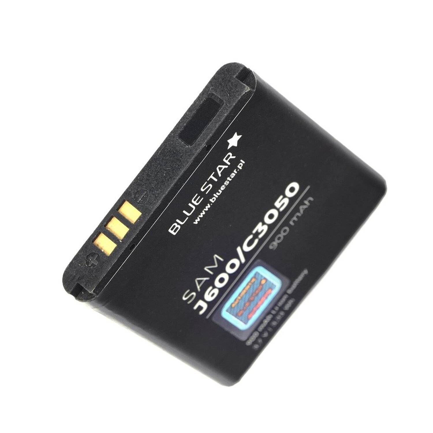 Akku Ersatz kompatibel mit Samsung J600 / C3050 / M600 / J750 / S8300 / S7350 900 mAh Austausch Batterie AB483640BU