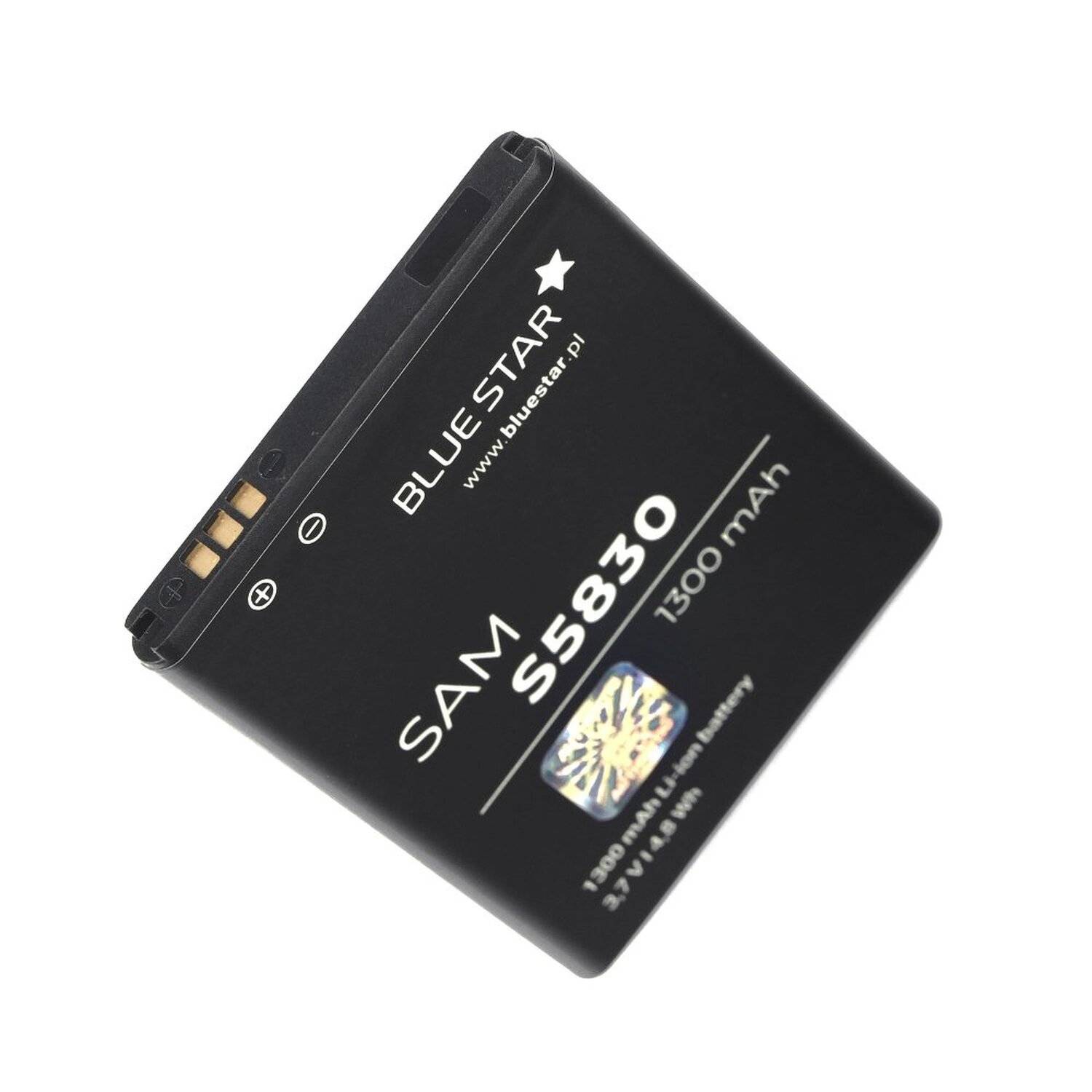 Akku Ersatz kompatibel mit Samsung S5830 Galaxy Ace 1300 mAh Austausch Batterie Accu EB494358VU