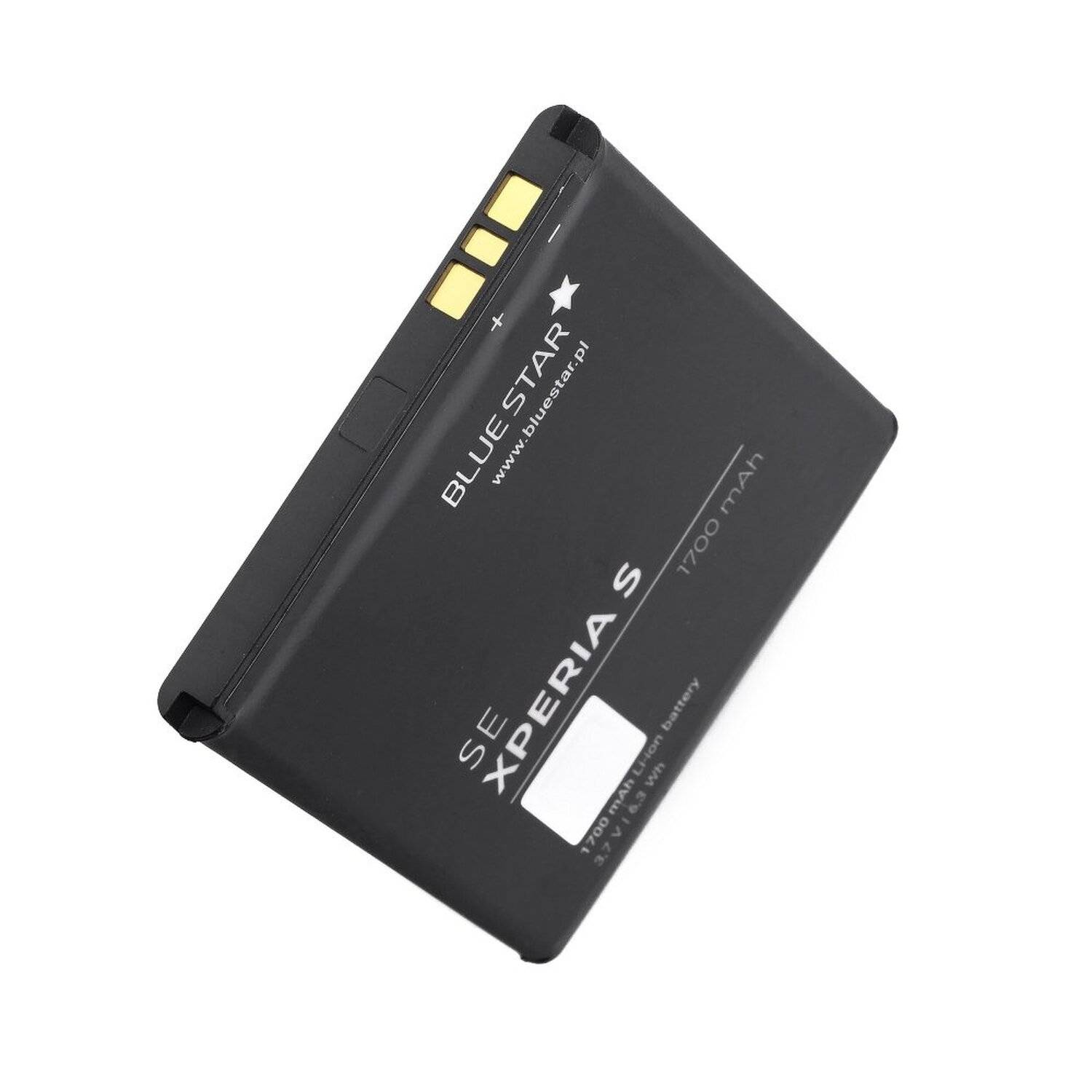 Akku Ersatz kompatibel mit Sony Xperia S (LT26I) / Xperia V (LT25I) 1700 mAh Austausch Batterie BA800 Accu