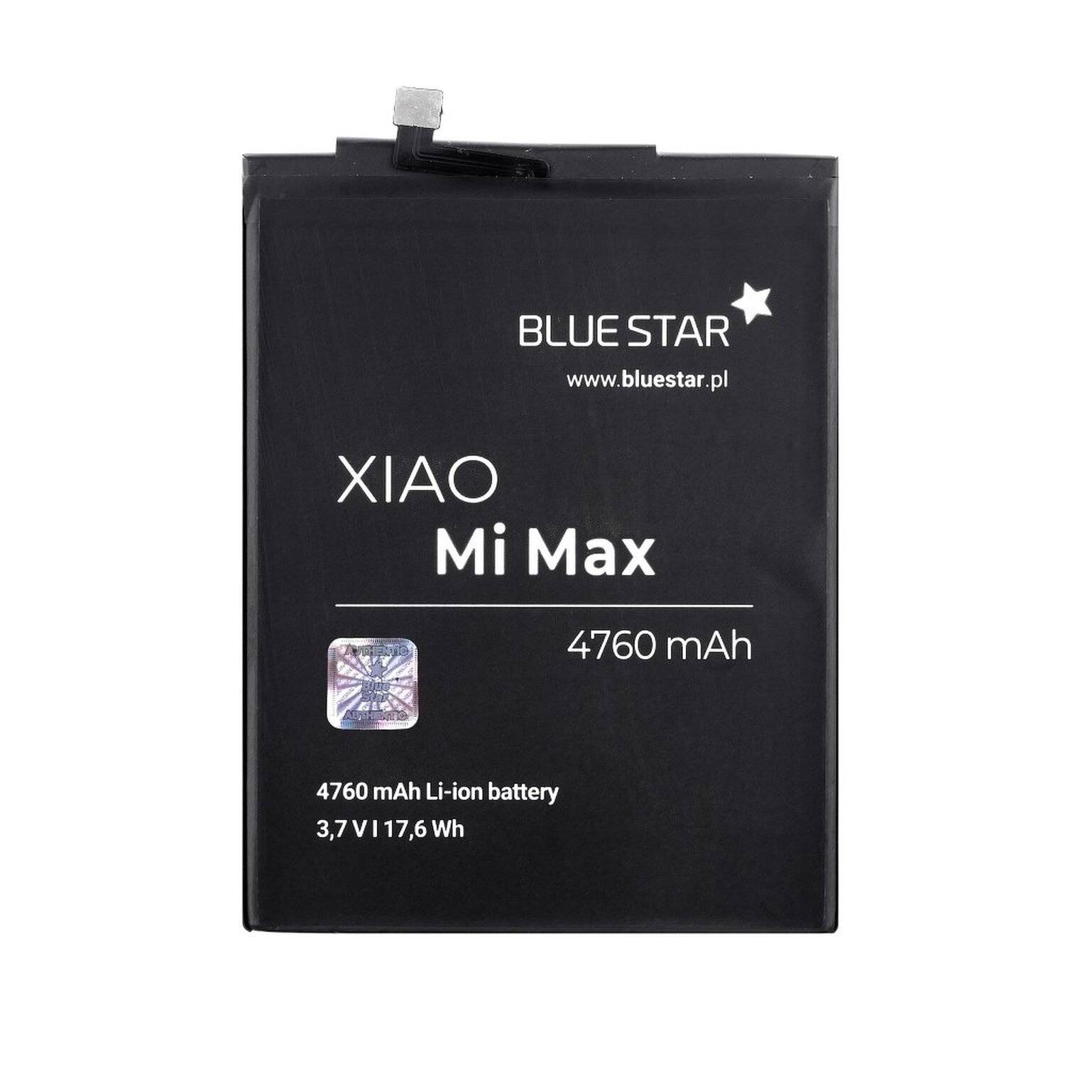 Akku Ersatz kompatibel mit Xiaomi Mi Max 4760 mAh Li-lon Austausch Batterie Accu