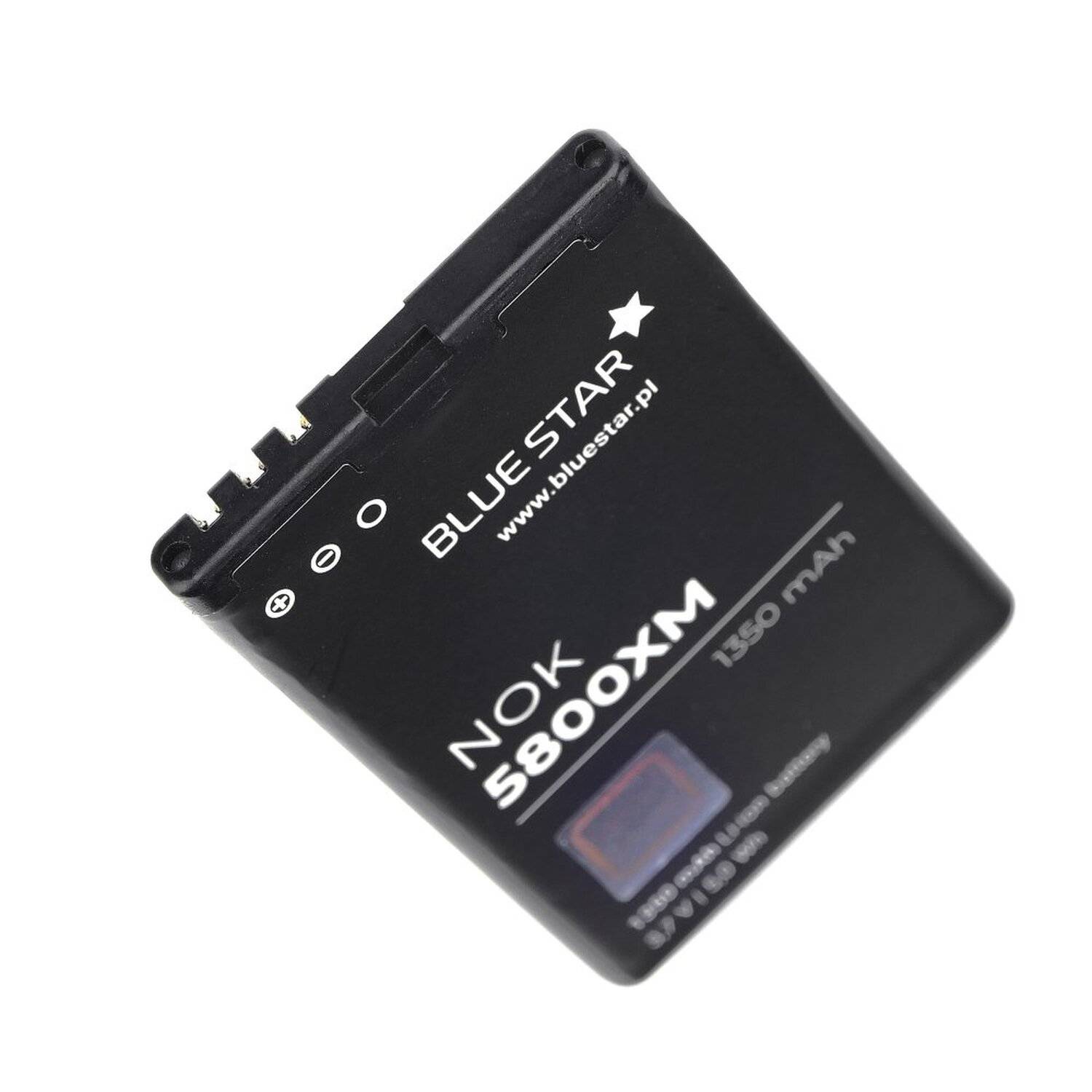 Akku Ersatz kompatibel mit-Nokia C3-00 / N900 / X6 / 520 / 525 1350 mAh Austausch Batterie Accu Nokia BL-5