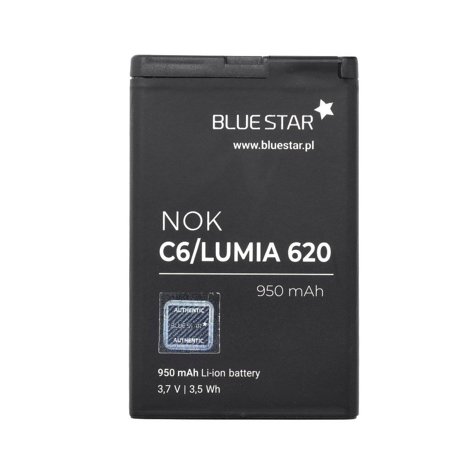 Akku Ersatz kompatibel mit Nokia Lumia 620 950 mAh Austausch Batterie Handy Accu BL-4