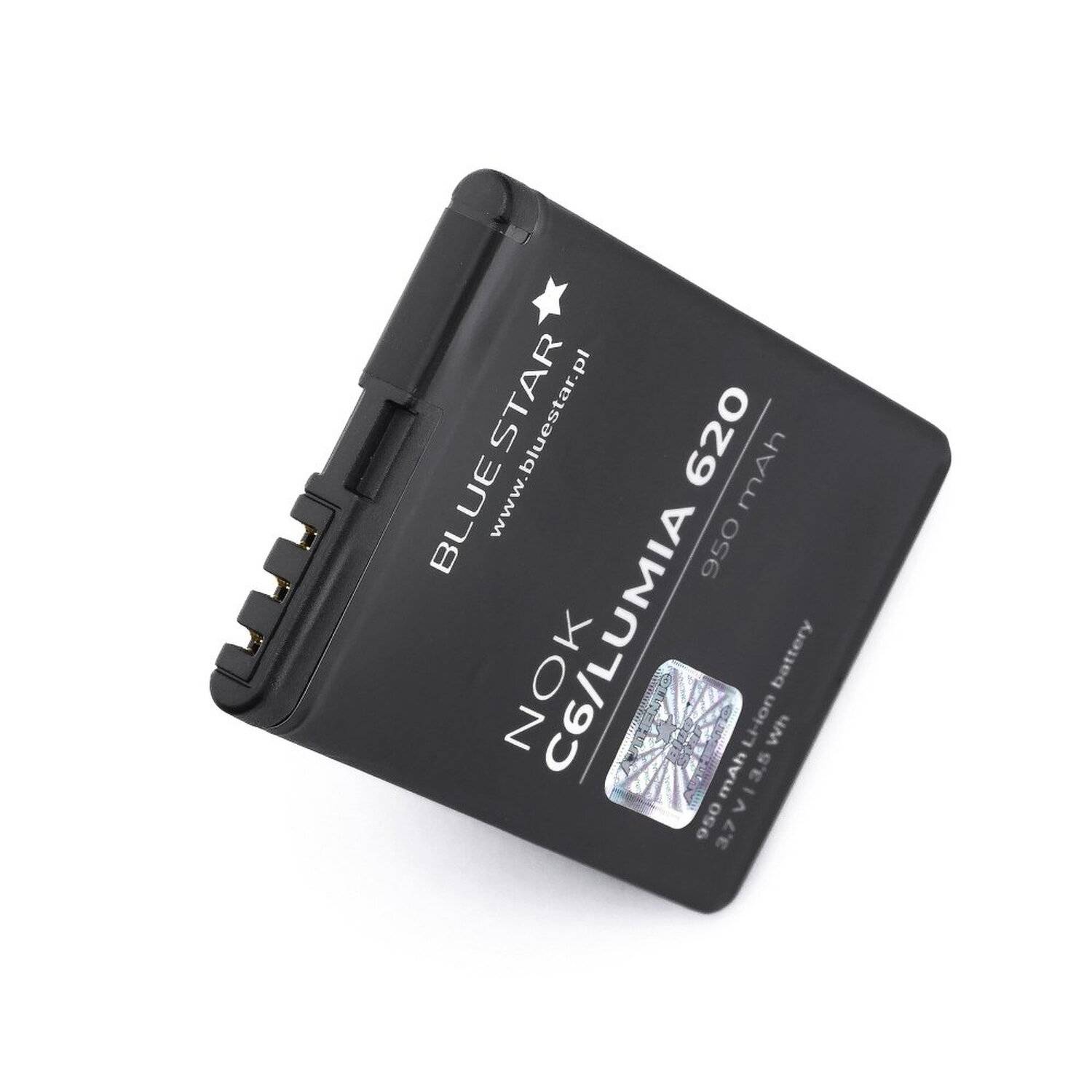 Akku Ersatz kompatibel mit Nokia Lumia 620 950 mAh Austausch Batterie Handy Accu BL-4