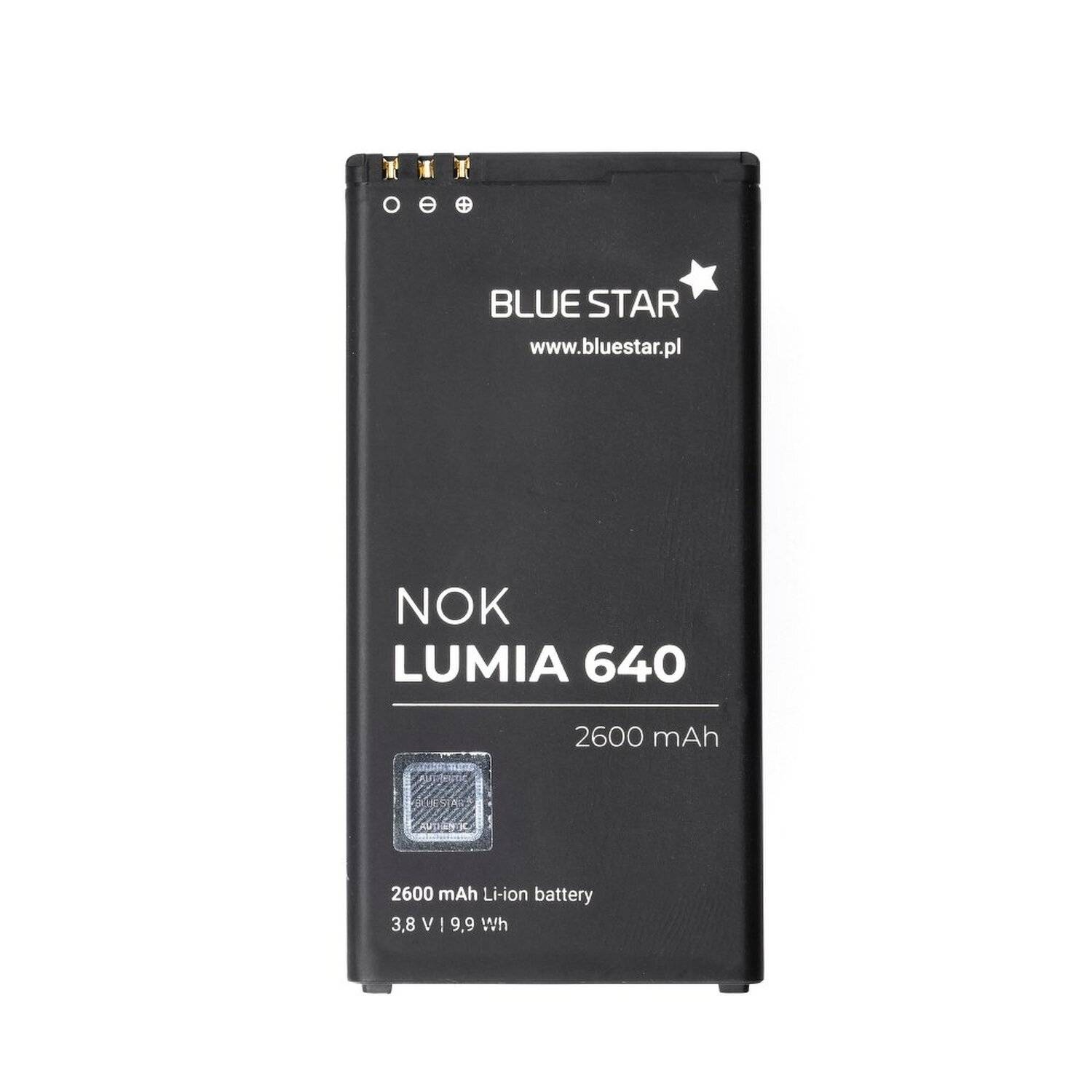 Akku Ersatz kompatibel mit Nokia Lumia 640 2600mAh Li-lon Austausch Batterie Premium Accu T5C