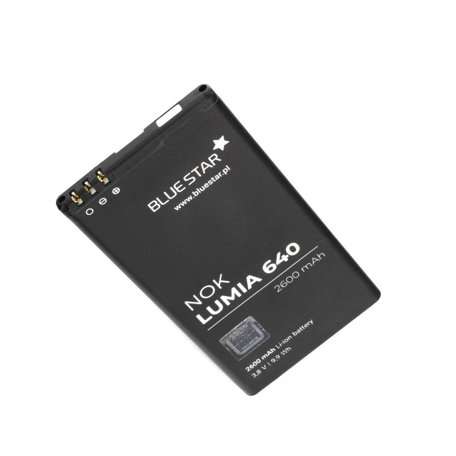 Akku Ersatz kompatibel mit Nokia Lumia 640 2600mAh Li-lon Austausch Batterie Premium Accu T5C