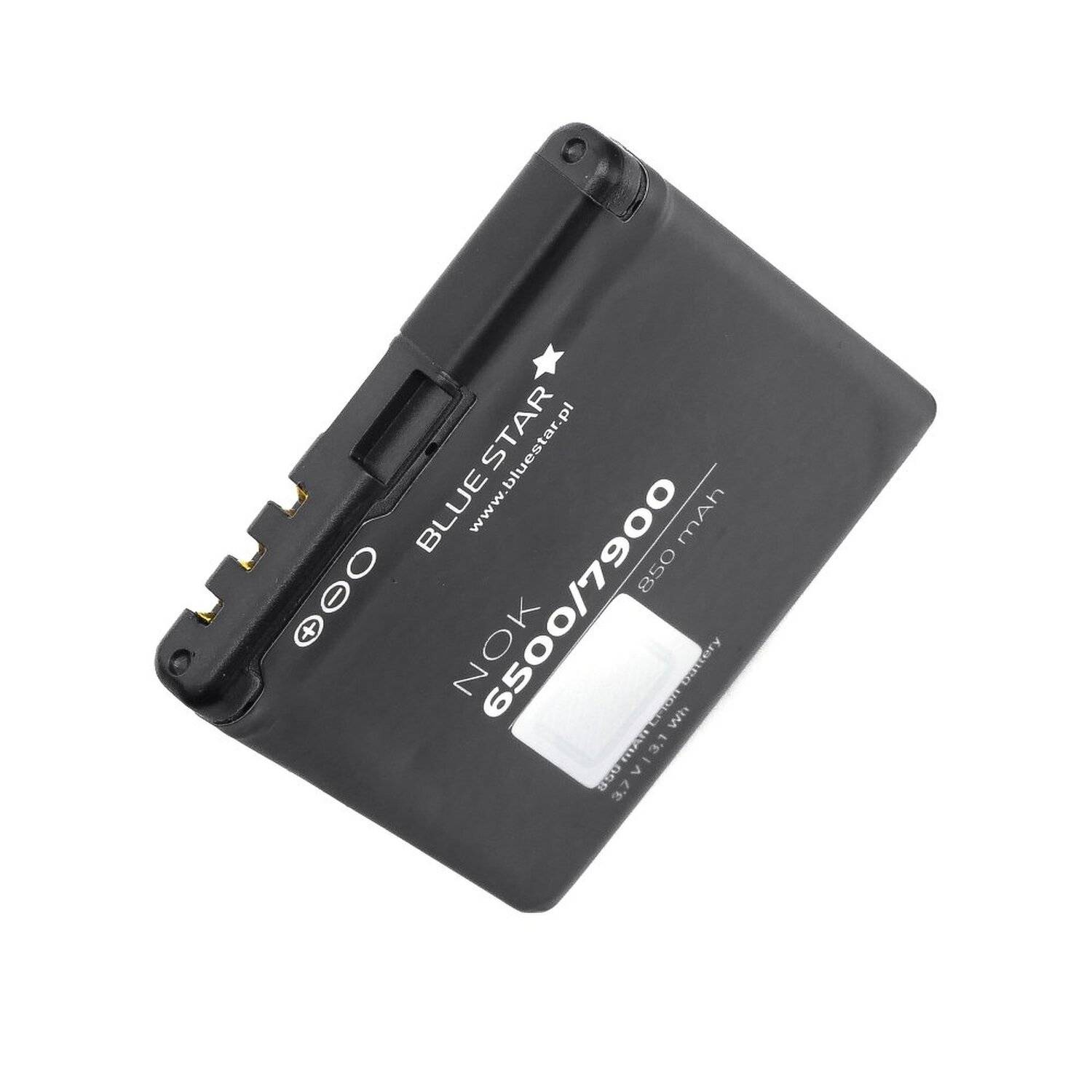 Akku Ersatz kompatibel mit Nokia 6500 Classic / 7900 Pirsm 850mAhLi-lon Austausch Batterie Premium Accu BL-6P