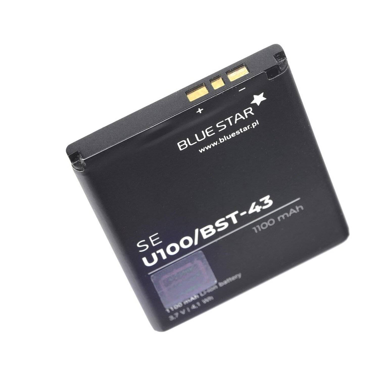 Akku Ersatz kompatibel mit Sony Ericsson U100 Yari 1100mAh 3,7V Li-lon Batterie BST-43 SE HazelL , J10, SEK J10i2