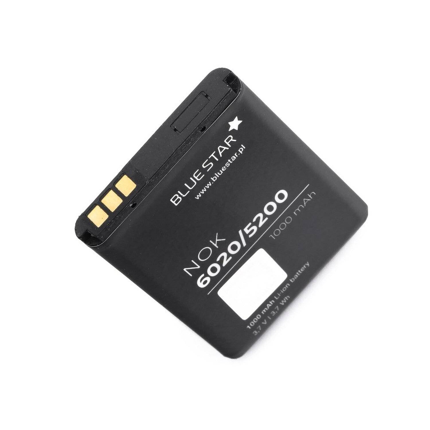 Akku Ersatz kompatibel mit Nokia 3220 3230 5140 5140i 6020 6021 6060 6070 7360 N90 1000mAh 3,6V Li-lon Batterie BL-5B