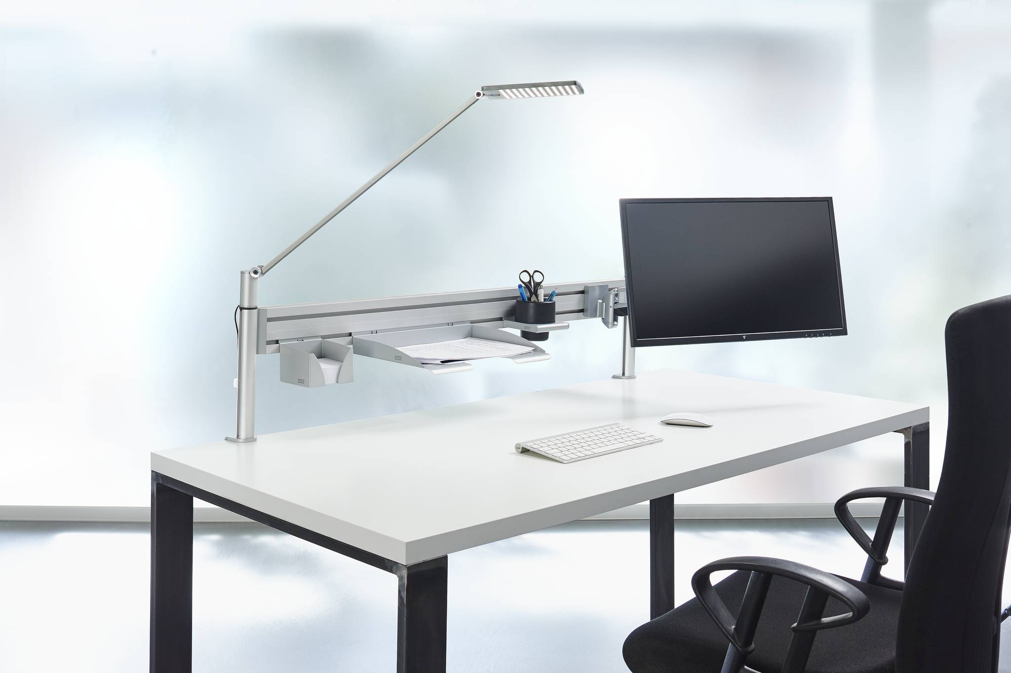 Belegefach NOVUS Penda Ablageschale B4 quer silber