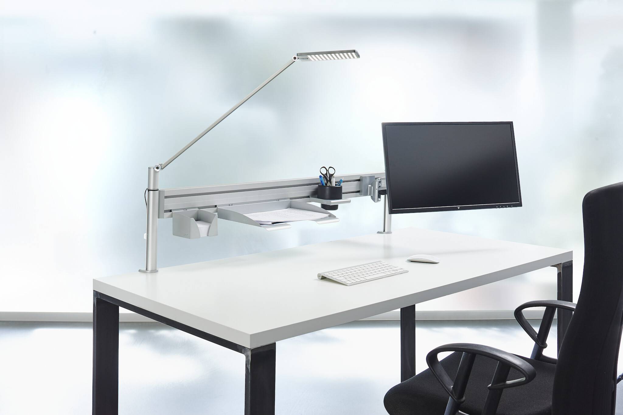 Belegefach NOVUS Penda Ablageschale B4 quer silber