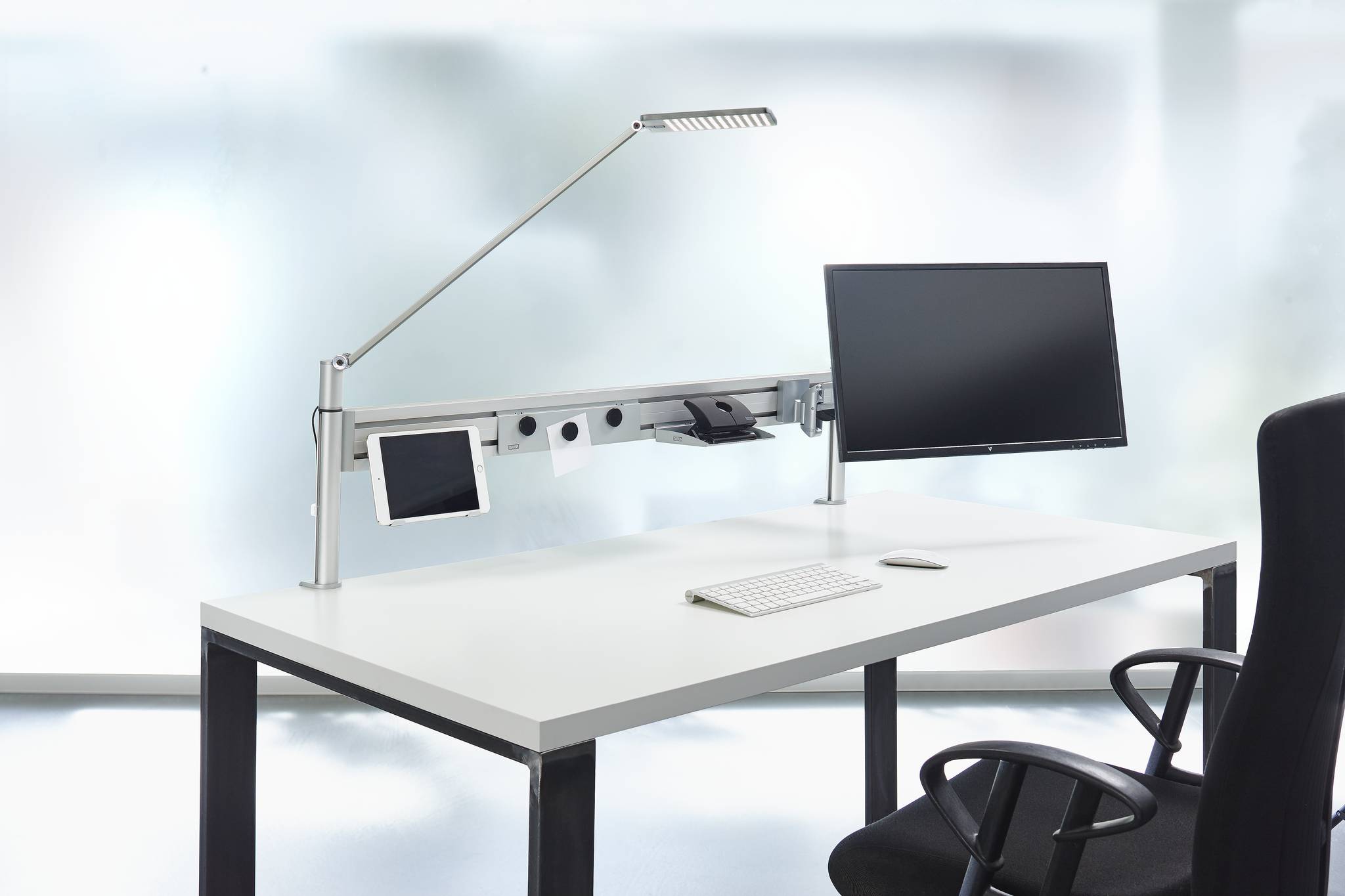 Stiftablage, Utensilienablage NOVUS Penda Utensilienbox klein, silber Ablage