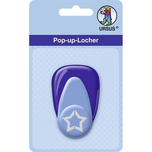 Pop-Up Locher mittel Stern
