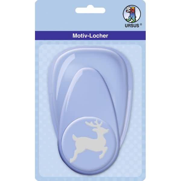 Motiv-Locher Maxi Rentier