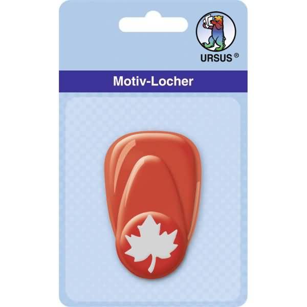 Motiv-Locher klein Ahornblatt
