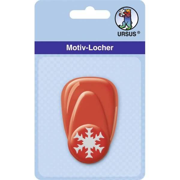 Motiv-Locher klein Schneeflocke 2