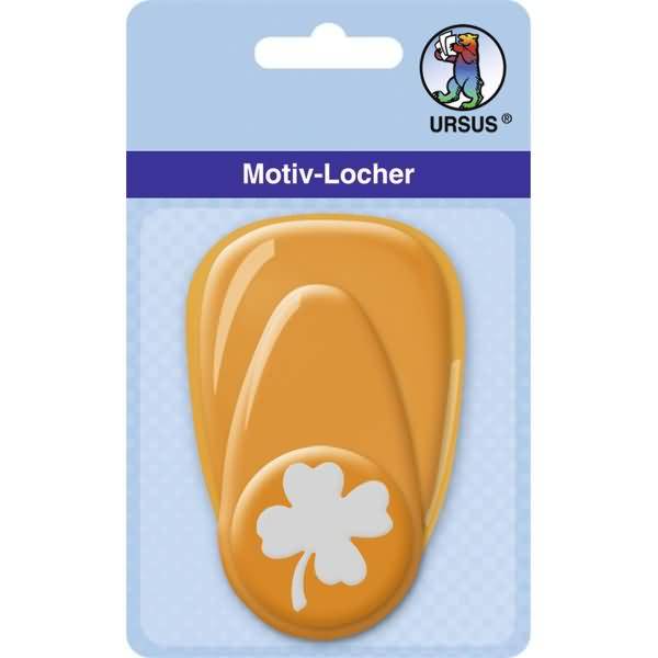 Motiv-Locher mittel Kleeblatt