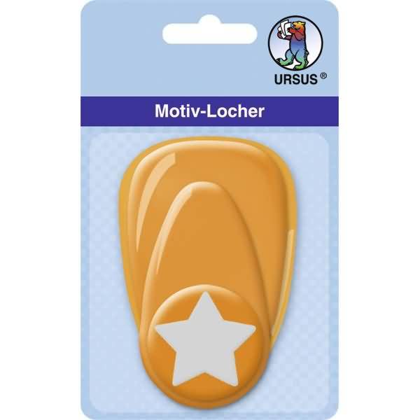 Motiv-Locher mittel Stern