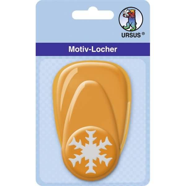 Motiv-Locher mittel Schneeflocke 2